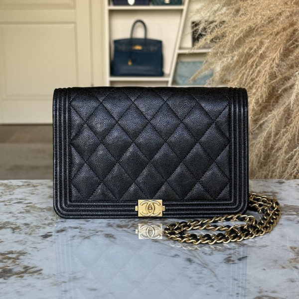 Клатч Chanel WOC Boy