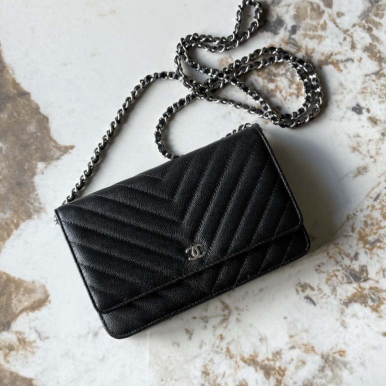 Клатч Chanel WOC Chevron