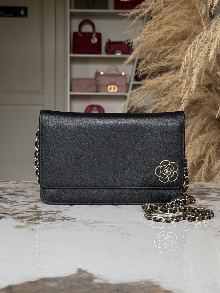 Клатч Chanel WOC Camellia