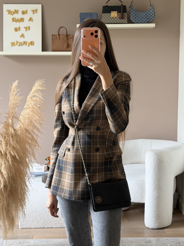 Клатч Chanel WOC Camellia
