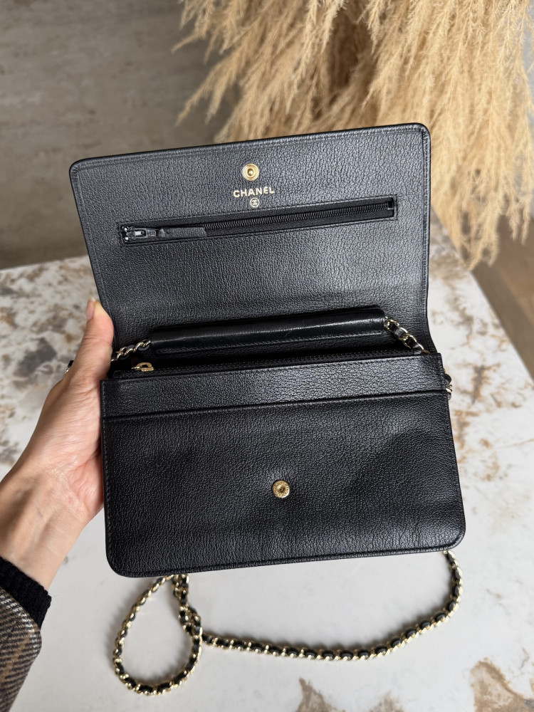 Клатч Chanel WOC Camellia