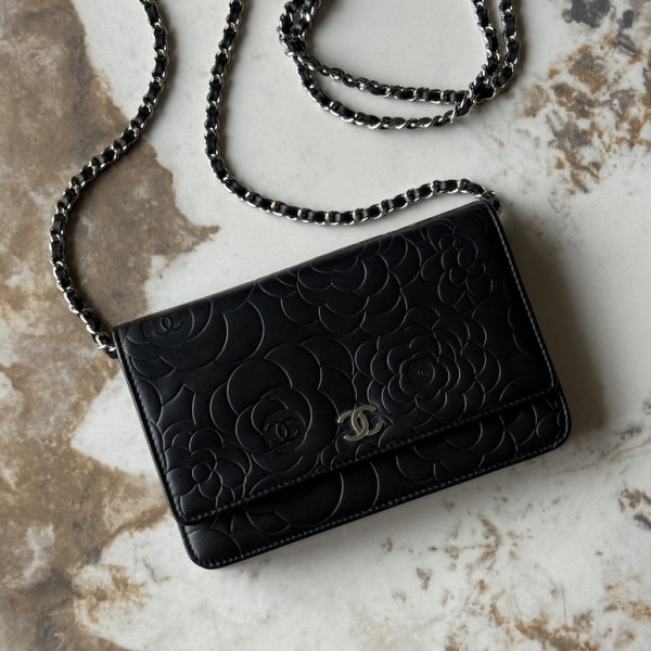 Клатч Chanel WOC Camellia