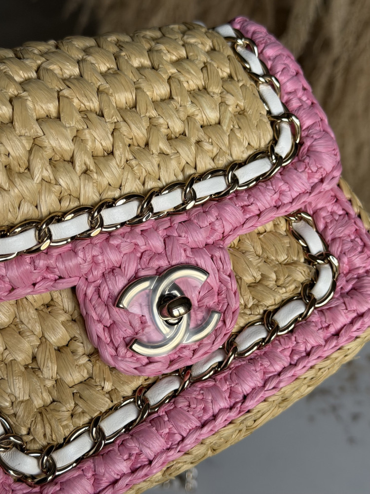 Сумка Chanel Raffia Mini Flap