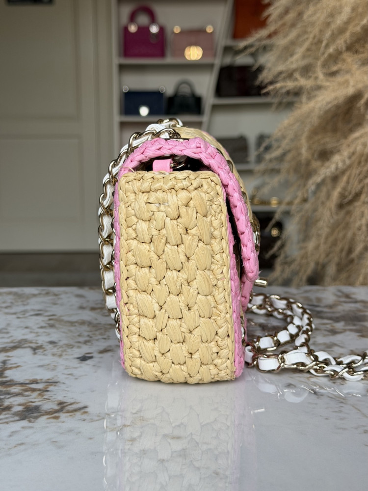 Сумка Chanel Raffia Mini Flap