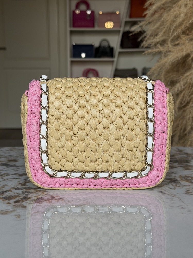 Сумка Chanel Raffia Mini Flap